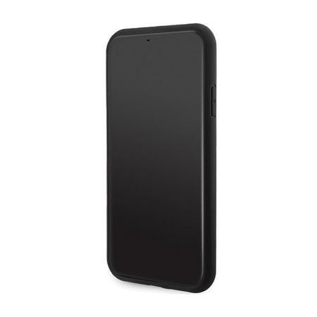 Guess 4G Triangle Metal Logo - Coque iPhone 11 (noir)