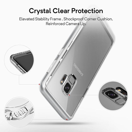 Caseology Skyfall Case - Etui Samsung Galaxy S9 (Silver)