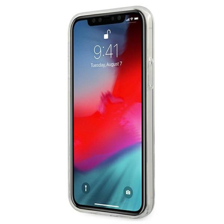 Guess 4G Glitter - pouzdro pro iPhone 12 Pro Max (zlaté)