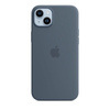 Apple Silikonhülle - Silikonhülle mit MagSafe für iPhone 14 Plus (Storm Blue)