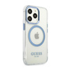 Guess Metal Outline Magsafe - iPhone 13 Pro Case (transparent)