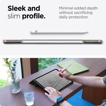 Spigen Smart Fold - Étui pour iPad Pro 13" (M4, 2024) (Noir)