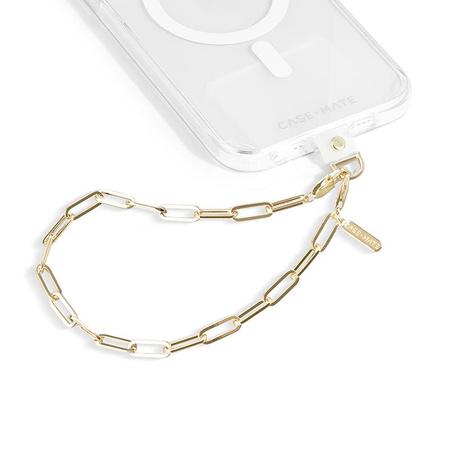 Case-Mate Link Chain Phone Wristlet - Uniwersalna smyczka do telefonu (Champagne)