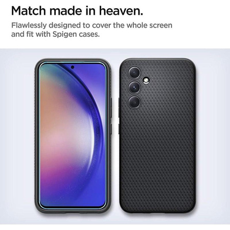 Spigen Alm üveg.TR 2-Pack - Edzett üveg Samsung Galaxy A54 5G készülékhez (2 db.) (Tiszta)