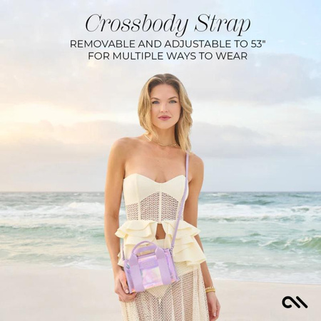 Case-Mate Micro Tote Bag - Wasserdichte Umhängetasche (Soap Bubble)