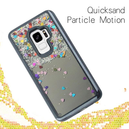 Zizo Liquid Glitter Star Case - Etui Samsung Galaxy S9 (Black)