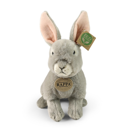 Rappa - Plush realistic stuffed rabbit 23 cm Eco-Friendly Soft Collection