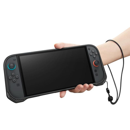 Spigen Rugged Armor - tok Nintendo Switch 2 készülékhez (matt fekete)