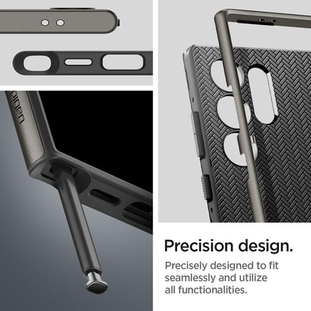Spigen Neo Hybrid - tok Samsung Galaxy S24 Ultra (Gunmetal)
