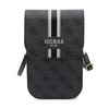 Guess 4G Stripes - Crossbody phone bag (black)