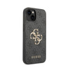 Guess 4G Big Metal Logo - iPhone 15 Case (grey)