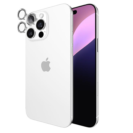 Hliníkový ochranný kroužek objektivu Case-Mate - ochranné sklo objektivu fotoaparátu pro iPhone 16 Pro / iPhone 16 Pro Max (Twinkle)