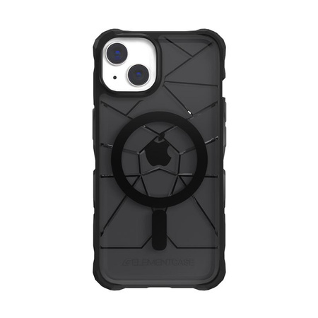 Element Case Special Ops X5 MagSafe - Armored iPhone 14 Plus Case (Mil-Spec Drop Protection) (Smoke/Black)