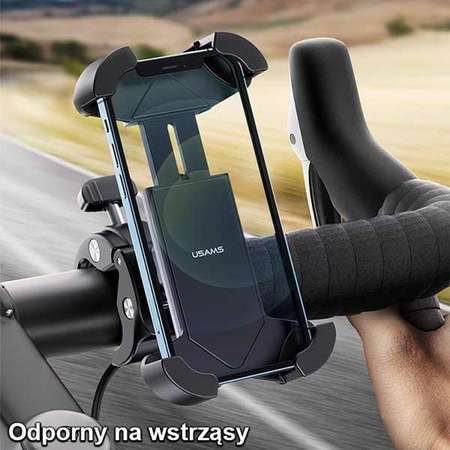 USAMS US-ZJ064 - Support vélo universel pour smartphones (noir)