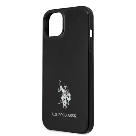 US Polo Assn Horses Logo - pouzdro na iPhone 13 (černé)