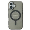Guess IML strasszos MagSafe - iPhone 16 Plus tok (fekete)
