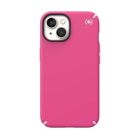 Speck Presidio2 Pro - Antibakteriální pouzdro pro iPhone 14 / iPhone 13 (Digitalpink / Blossompink / White)