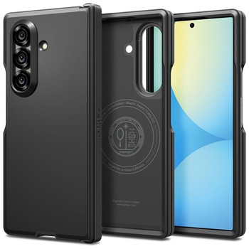 Spigen Tough Armor Pro Mag Mag MagSafe - tok Samsung Galaxy Z Fold 7 (fekete)