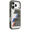 BMW M IML Metal Buttons Tricolor Lines MagSafe - Hülle iPhone 17 Pro Max (anthrazit)