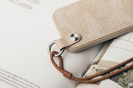 Moshi Altra - Case with detachable lanyard iPhone 12 / iPhone 12 Pro (SnapTo system) (Sahara Beige)