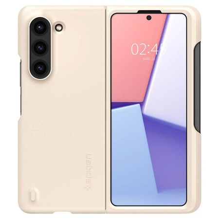 Spigen Thin Fit Pen - pouzdro pro Samsung Galaxy Z Fold 5 (Pearled Ivory)