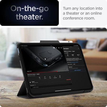 Spigen Rugged Armor Pro - tok iPad 11" (2025) / iPad 10,9" (2022) (fekete)