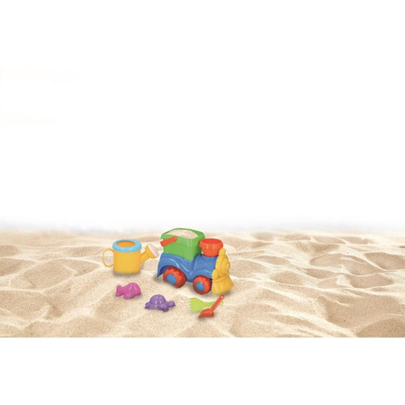Eddy toys - Sandkasten Spielzeug Set 8 el. Zug