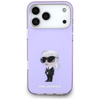Etui do iPhone 17 Pro Max do MagSafe Karl Lagerfeld Oryginalne Fioletowe