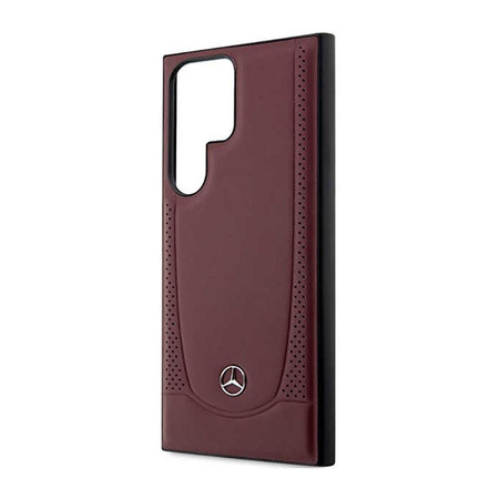Mercedes Leather Urban Line - Étui Samsung Galaxy S23 Ultra (rouge)