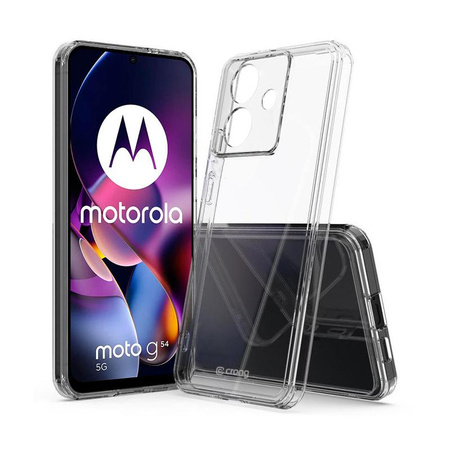 Kryt Crong Crystal Shield - pouzdro pro Motorolu Moto G54 (průhledné)