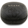 Guess 4G Classic Metal Logo - Bluetooth TWS ENC Ohrhörer + Ladeetui (Schwarz)