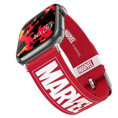 MARVEL - Bracelet pour Apple Watch (Logo Brick)