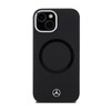 Mercedes Silicone Bicolor MagSafe - iPhone 15 Case (black)