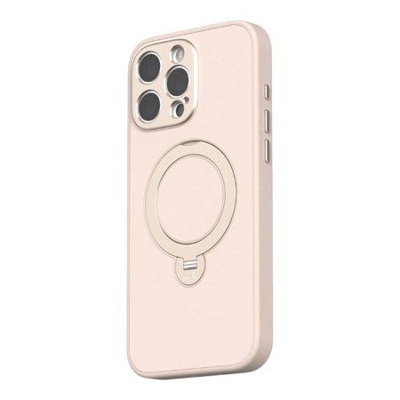 Moshi Kameleon MagSafe - Etui iPhone 16 Pro z funkcją podstawki (Shell Pink)