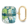 Guess Flower - pouzdro pro Airpods 1/2 generace (zelené)