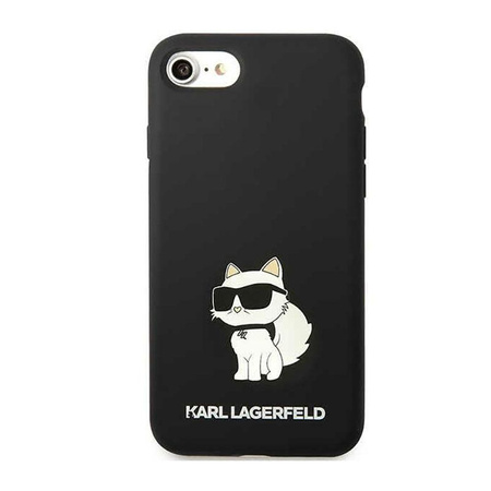 Karl Lagerfeld Silicone NFT Choupette - iPhone SE (2022 / 2020) / 8 / 7 (black) Case