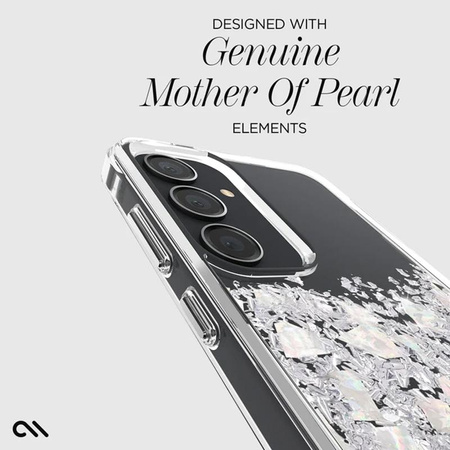 Case-Mate Karat - Gehäuse für Samsung Galaxy S24+ mit Perlmuttdekor (A Touch of Pearl)