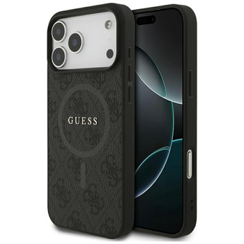 Guess 4G Ring Classic Logo MagSafe - iPhone 17 Pro Max Case (black)