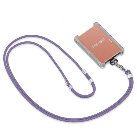 Spigen Universal Strap Set Crossbody & Wrist - Bandoulière + dragonne pour téléphone portable (Deep Purple)