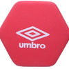 Umbro - Hantel do ćwiczeń 2 kg (czerwony)