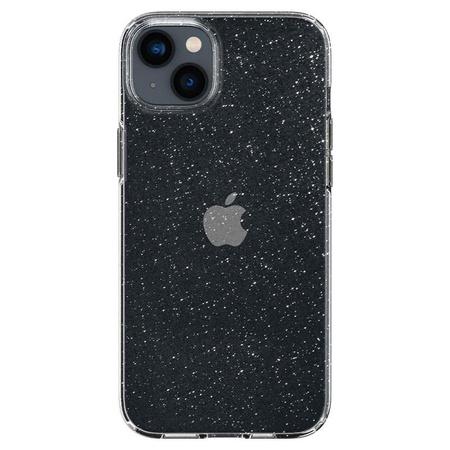 Spigen Liquid Crystal Glitter - tok iPhone 14 Plus készülékhez (átlátszó)