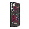 Guess Flower Collection - pouzdro pro Samsung Galaxy S23 (khaki)