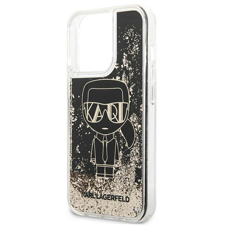 Karl Lagerfeld Liquid Glitter Gatsby - iPhone 13 Pro Max Tasche