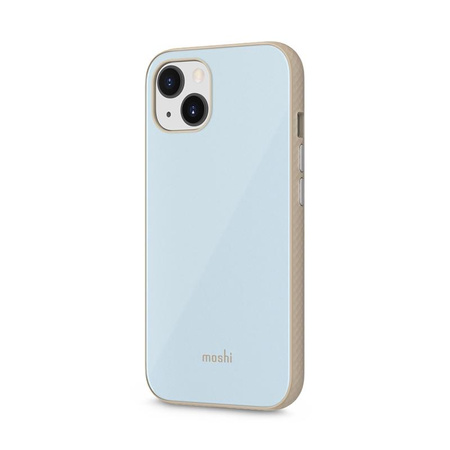 Moshi iGlaze Slim Hardshell tok - iPhone 13 tok (SnapTo rendszer) (Kék színű)