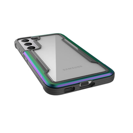 X-Doria Raptic Shield Pro - Samsung Galaxy S22 5G Case (Antimicrobial Protection) (Iridescent)