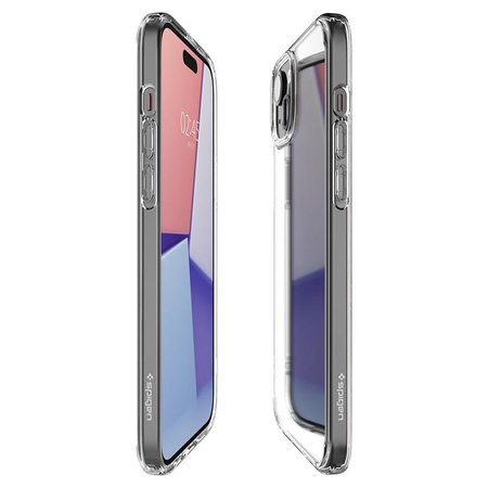 Spigen Ultra Hybrid - Coque pour iPhone 15 (Transparent)