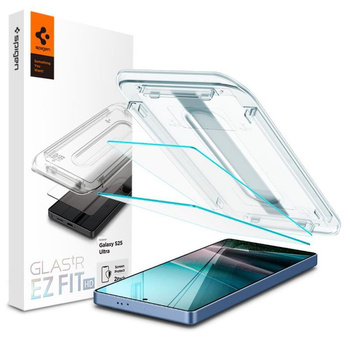 Spigen Glas.TR EZ Fit 2-Pack - Verre trempé pour Samsung Galaxy S25 Ultra (2 pièces)