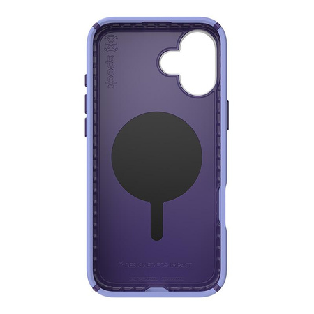 Speck Presidio2 Pro ClickLock & MagSafe - iPhone 16 Plus Case (Future Lavender / Cassis Purple / White)