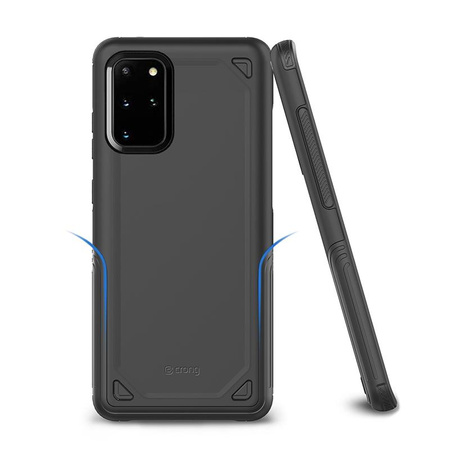 Crong Defender Case - Etui Samsung Galaxy S20+ (czarny)