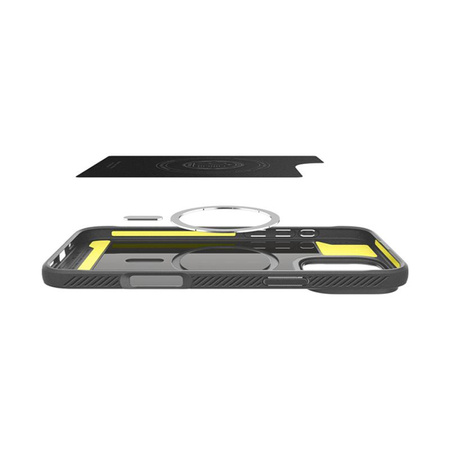 Spigen Rugged Armor MagSafe - tok iPhone 16 Pro Max készülékhez (szürke)